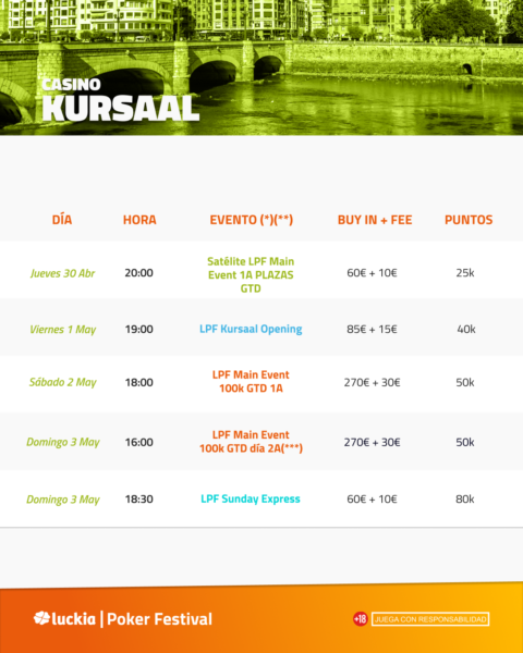 Poker en San Sebastián